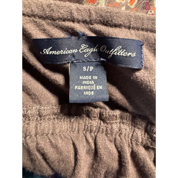 Y2K American Eagle Ditzy Floral Babydoll Tank Top Sz S Boho Cottagecore Coquette - Picture 5 of 6